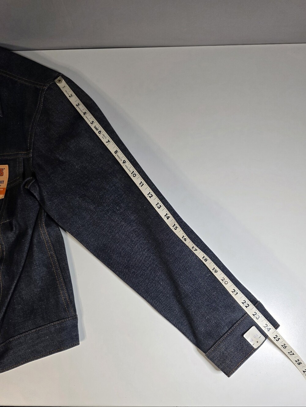 Levi's New Deadstock Vintage 1971-73 Denim Trucker Jacket Size 42 (L) - Picture 15 of 16